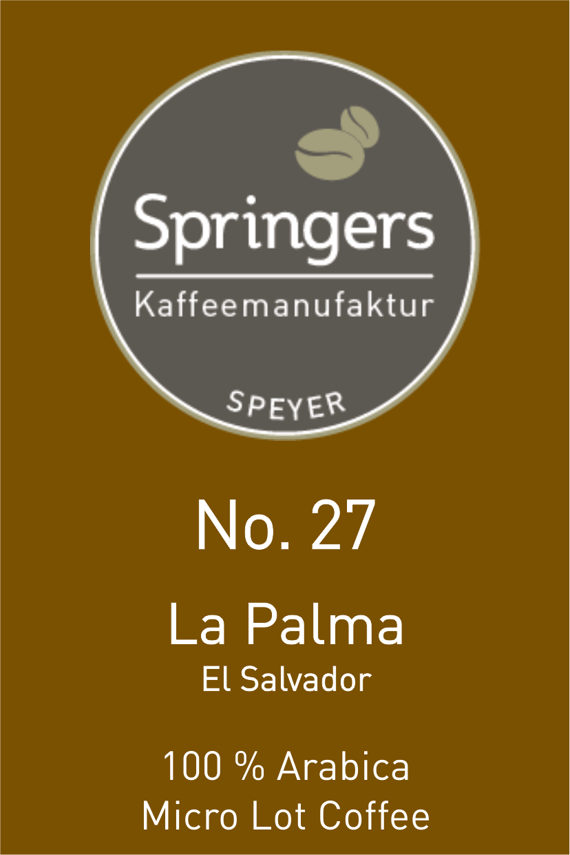 No. 27 - La Palma Centroamerica - 100% Arabica - El Salvador